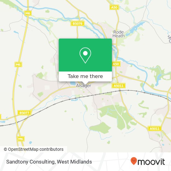 Sandtony Consulting map