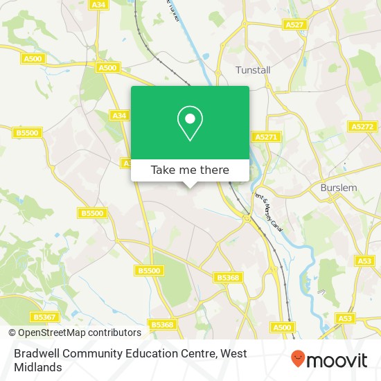 Bradwell Community Education Centre map