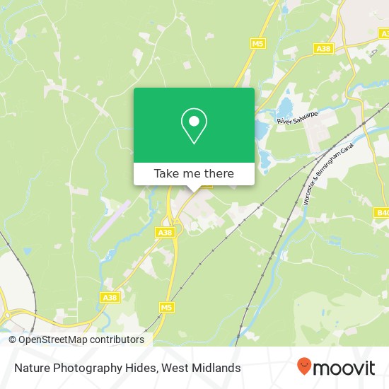 Nature Photography Hides map