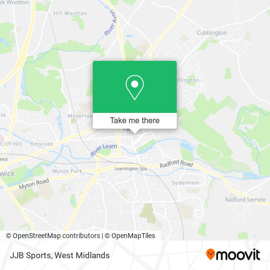 JJB Sports map
