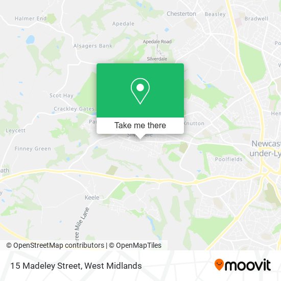 15 Madeley Street map