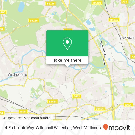4 Farbrook Way, Willenhall Willenhall map
