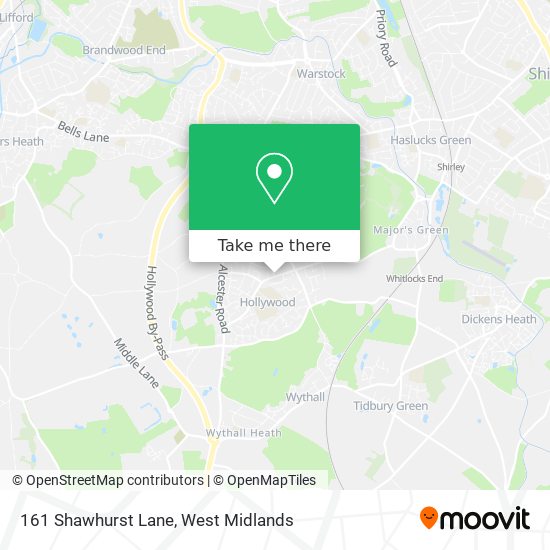 161 Shawhurst Lane map