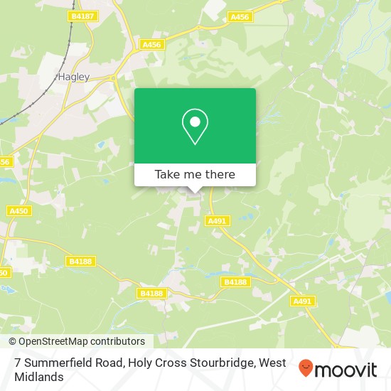 7 Summerfield Road, Holy Cross Stourbridge map