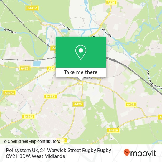 Polisystem Uk, 24 Warwick Street Rugby Rugby CV21 3DW map