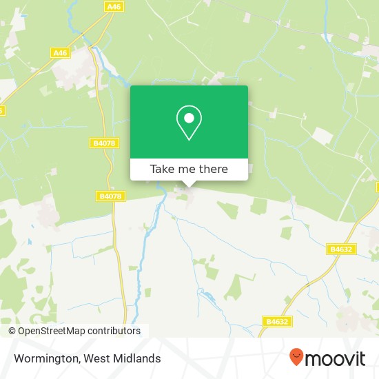 Wormington map