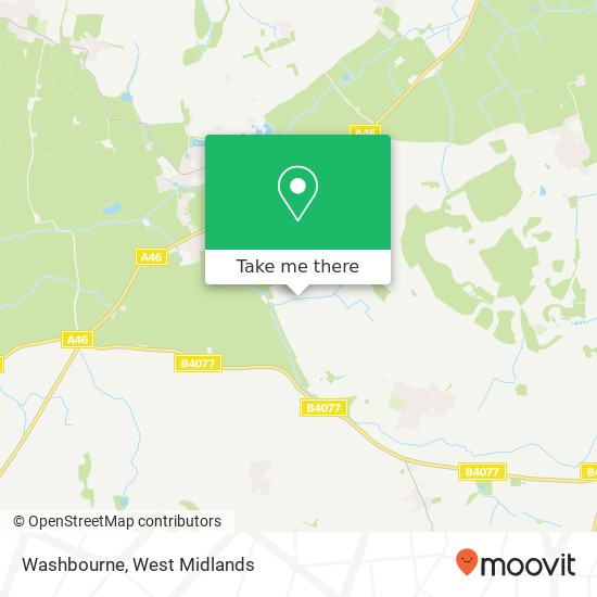 Washbourne map