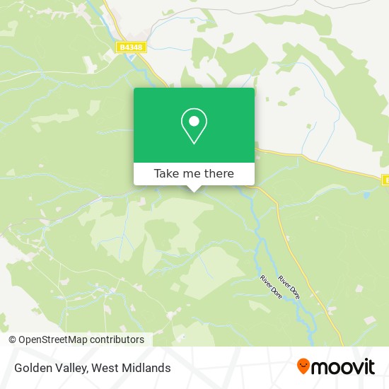 Golden Valley map