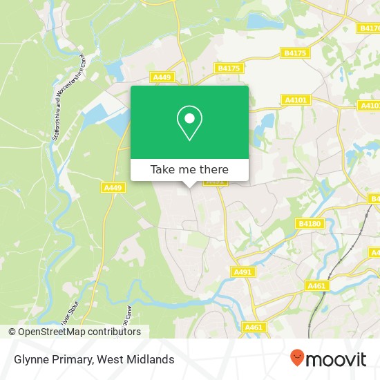 Glynne Primary map