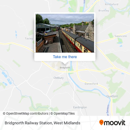 Bridgnorth Railway Station map