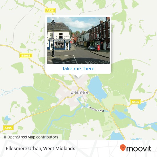 Ellesmere Urban map