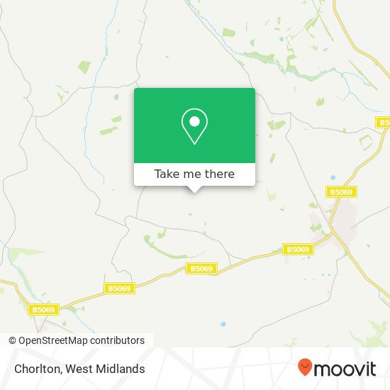 Chorlton map