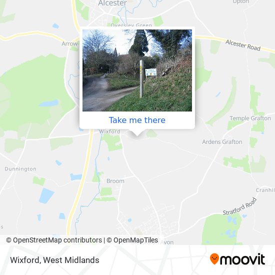 Wixford map