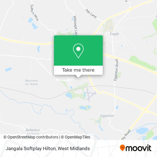 Jangala Softplay Hilton map