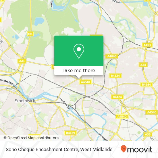 Soho Cheque Encashment Centre map