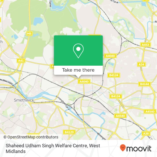 Shaheed Udham Singh Welfare Centre map