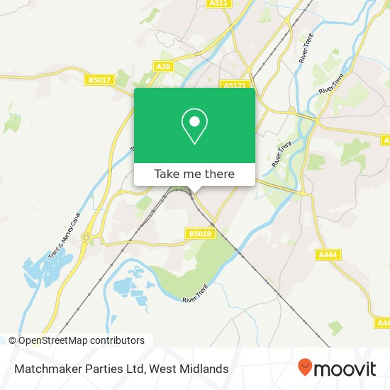 Matchmaker Parties Ltd map