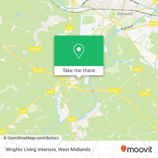 Wrights Living Interiors map