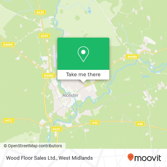 Wood Floor Sales Ltd. map