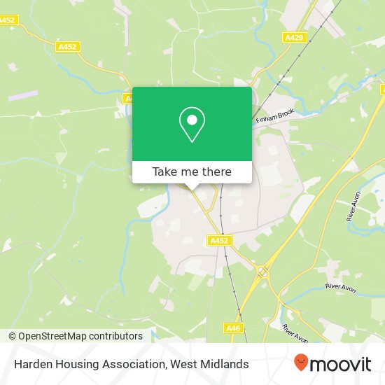 Harden Housing Association map