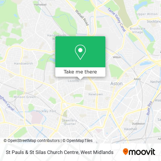 St Pauls & St Silas Church Centre map
