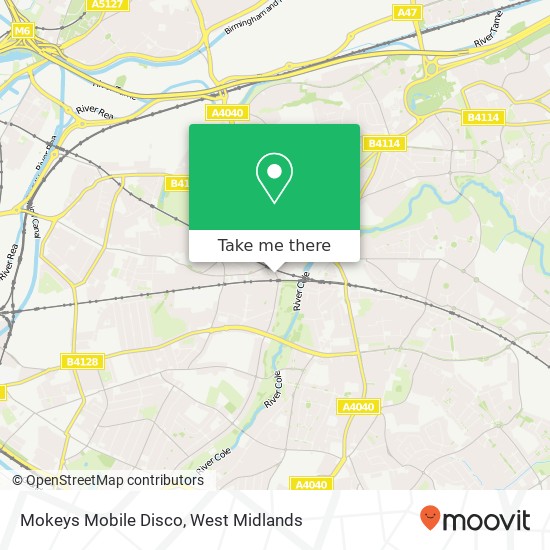 Mokeys Mobile Disco map