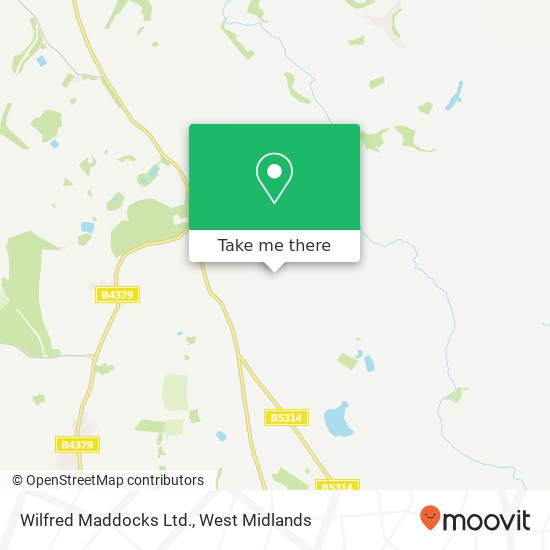 Wilfred Maddocks Ltd. map