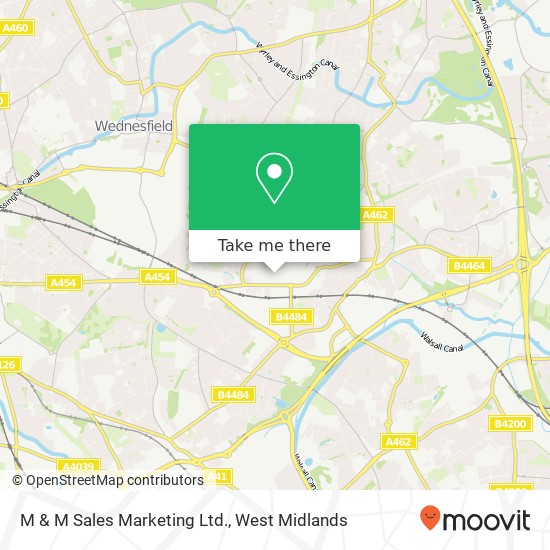 M & M Sales Marketing Ltd. map