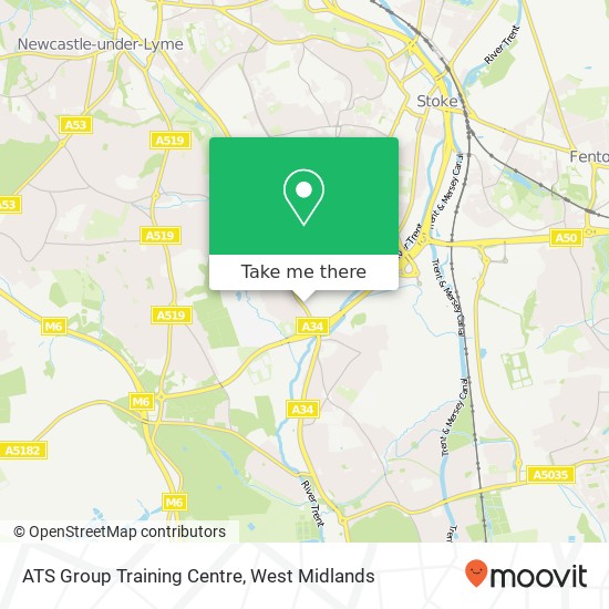 ATS Group Training Centre map