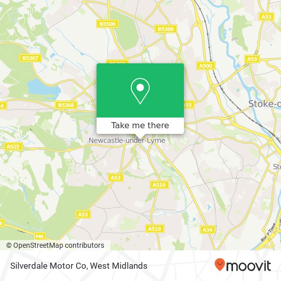 Silverdale Motor Co map