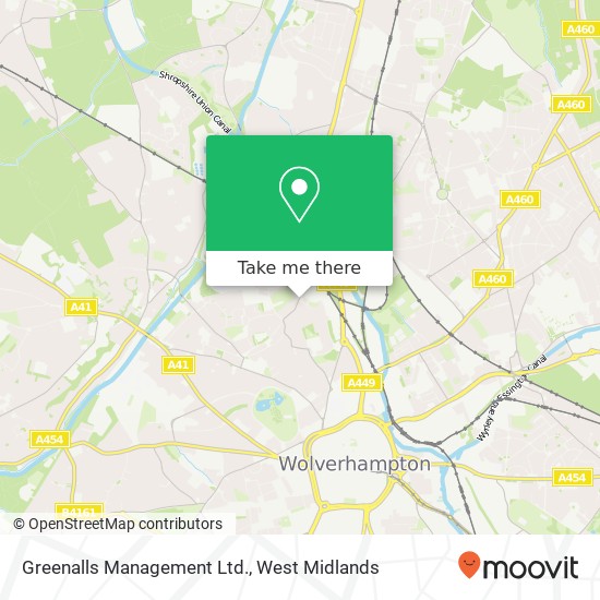 Greenalls Management Ltd. map