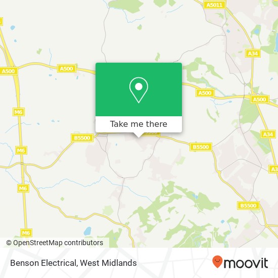 Benson Electrical map