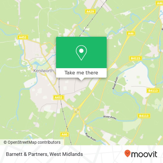 Barnett & Partners map