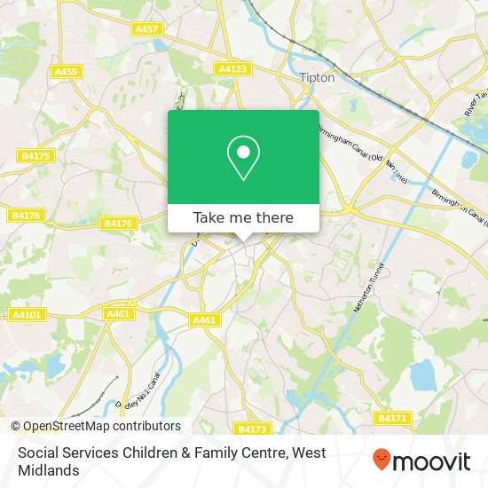 Social Services Children & Family Centre map