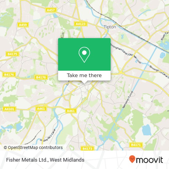 Fisher Metals Ltd. map