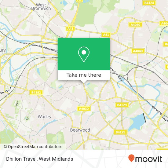 Dhillon Travel map