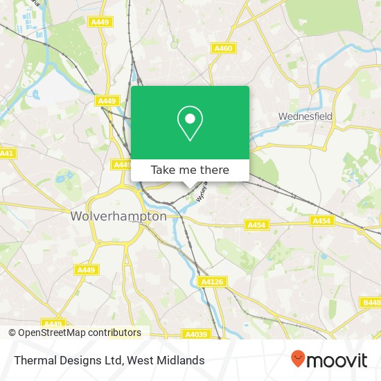 Thermal Designs Ltd map