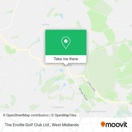 The Enville Golf Club Ltd. map