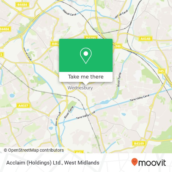 Acclaim (Holdings) Ltd. map