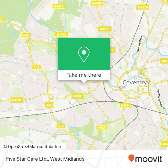 Five Star Care Ltd. map