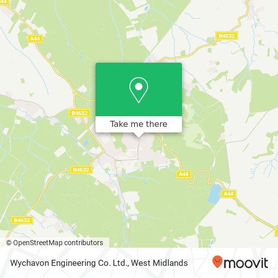 Wychavon Engineering Co. Ltd. map