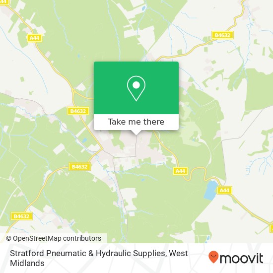 Stratford Pneumatic & Hydraulic Supplies map