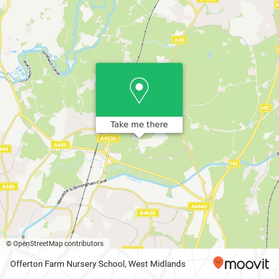 Offerton Farm Nursery School map