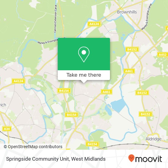 Springside Community Unit map