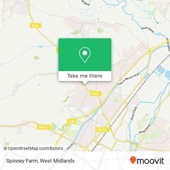 Spinney Farm map