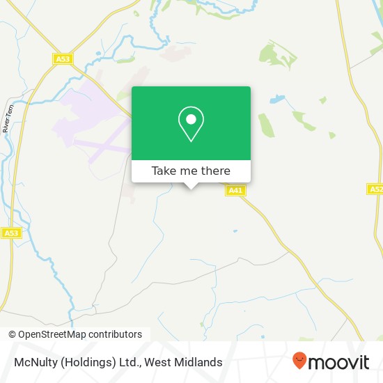 McNulty (Holdings) Ltd. map