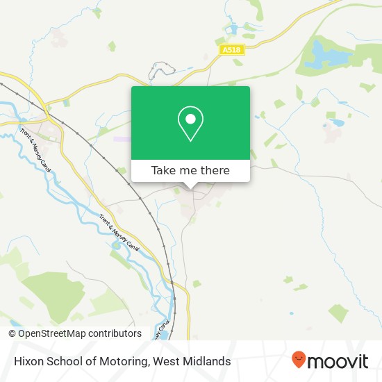 Hixon School of Motoring map