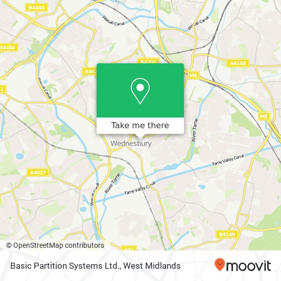 Basic Partition Systems Ltd. map