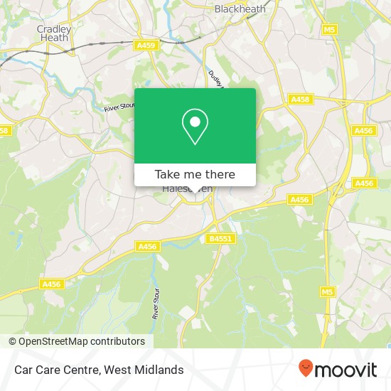 Car Care Centre map