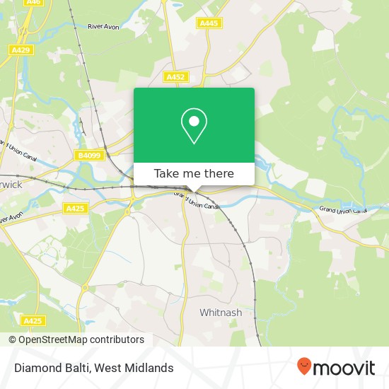 Diamond Balti map